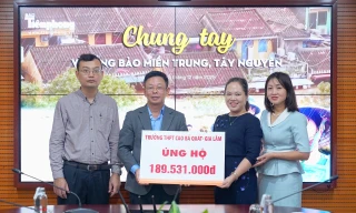 Tiền Phong tiếp nhận thêm nhiều nguồn lực ủng hộ đồng bào miền Trung, Tây Nguyên khắc phục hậu quả mưa lũ