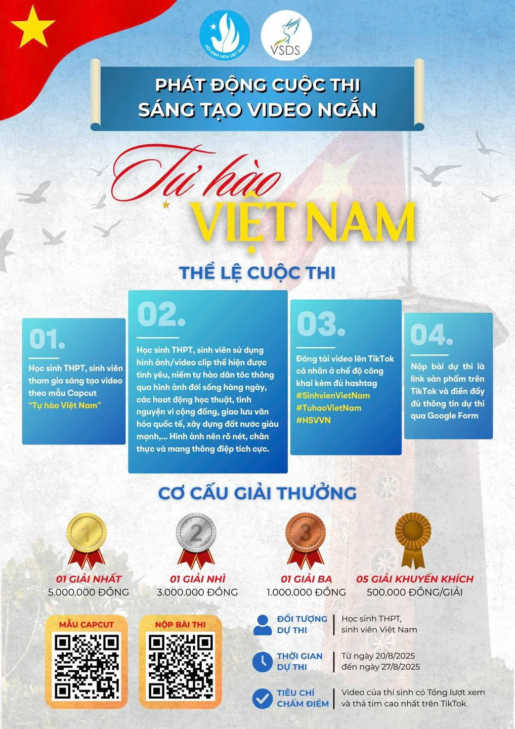 Thời gian dự thi: Từ ngày 20/8/2025 đến 27/8/2025. 535823401-1101631635488787-6235417862290405323-n.jpg