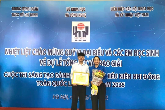 Đề cử Giải thưởng Gương mặt trẻ Việt Nam tiêu biểu năm 2025: Đặng Huy Mạnh