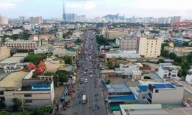 Quốc lộ 13 trước khi được chi 14.000 tỷ mở rộng mặt đường 60m