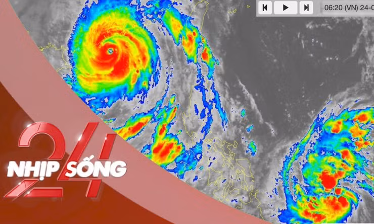 NHỊP SỐNG 24: Bão Bualoi ảnh hưởng đến vùng nào ở nước ta?