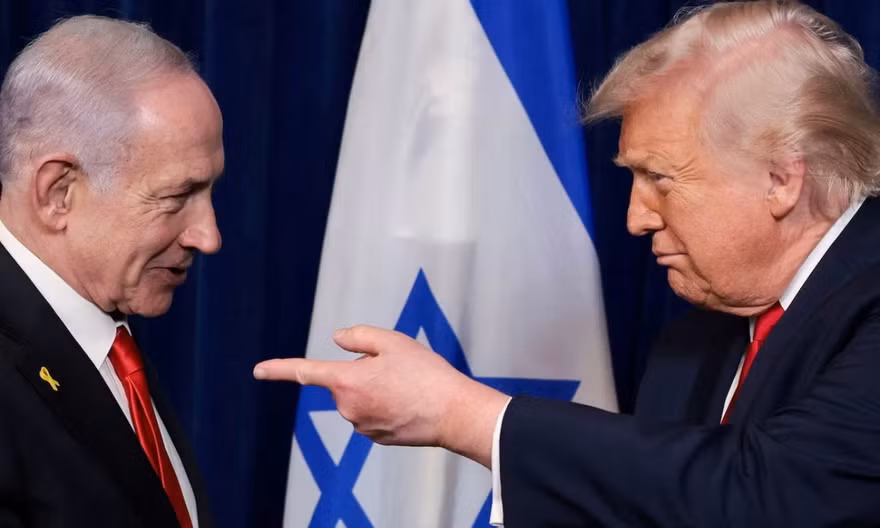 Tổng thống Mỹ Trump thể hiện sự khó chịu trước cuộc gặp Thủ tướng Israel Netanyahu 