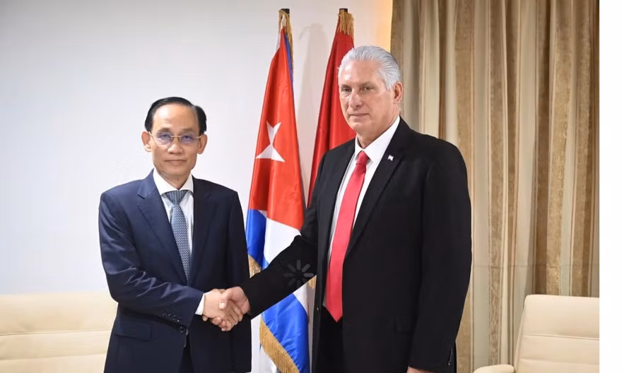 Đặc phái viên của Tổng Bí thư, Chủ tịch nước Tô Lâm làm việc tại Cuba