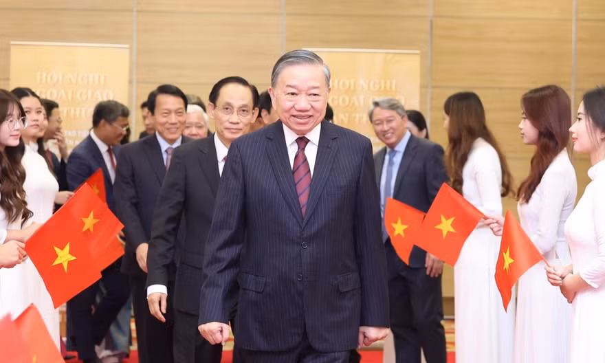 Tổng Bí thư, Chủ tịch nước Tô Lâm dự Hội nghị Ngoại giao lần thứ 33 