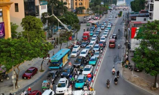 Cận cảnh đường Nguyễn Hoàng Tôn nối Vành đai 3 trước thời điểm mở rộng