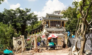 Hà Nội phá dỡ một phần nhà hàng Thủy Tạ, thu hồi bãi xe ở Quảng trường Đông Kinh - Nghĩa Thục