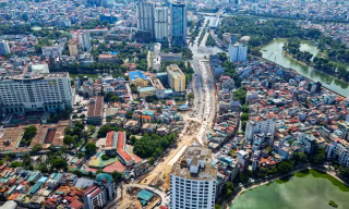 Vành đai 1 Hà Nội tăng tốc từng ngày, tuyến đường được mong chờ đang dần thành hình