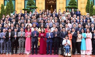 Phó Chủ tịch nước gặp mặt đại biểu tham gia Diễn đàn Trí thức trẻ Việt Nam