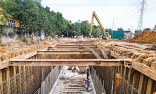 Toàn cảnh đại công trường 920 tỷ giải cứu ngập úng phía Tây Bắc Thủ đô
