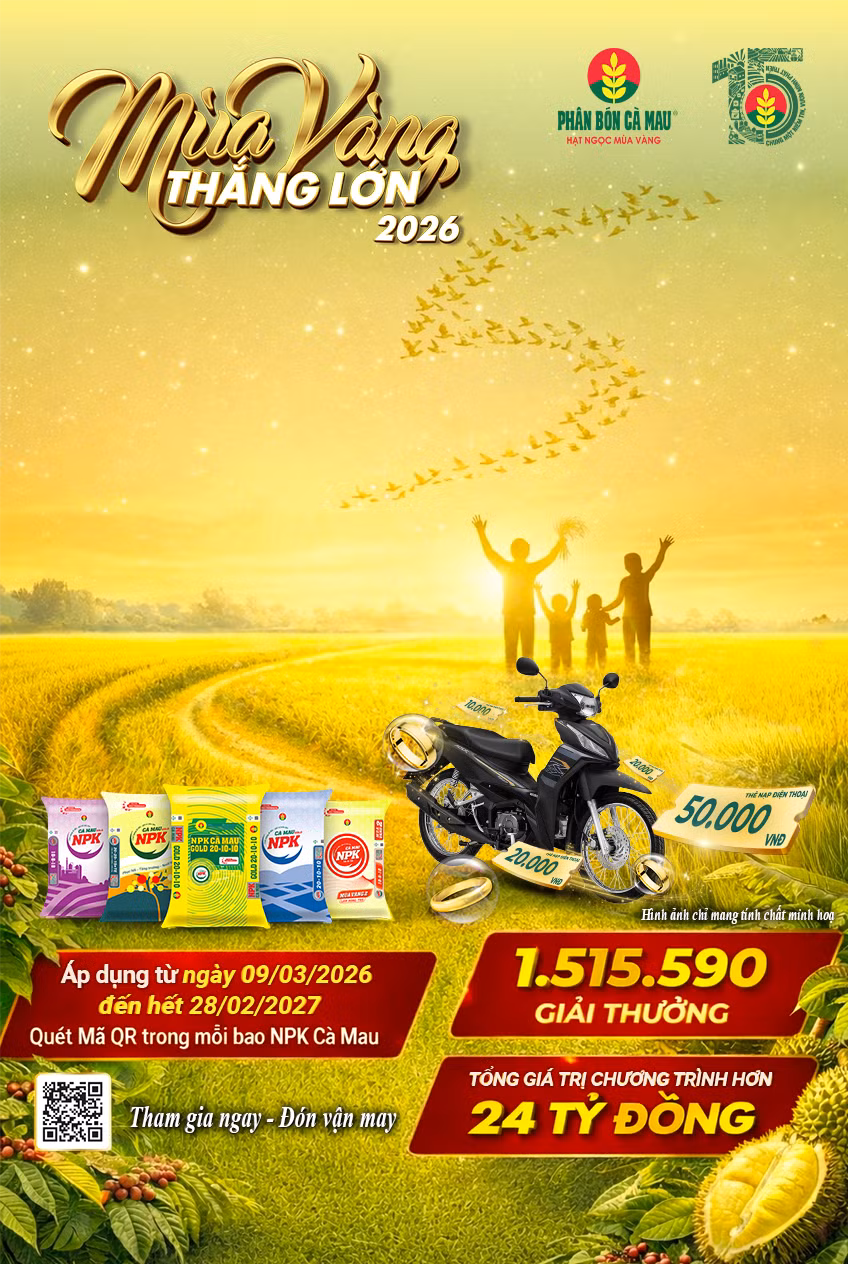 Mùa Vàng Thắng Lớn 2026 Mùa Vàng Thắng Lớn 2026 đã tới mang theo triệu cơ hội trúng thưởng hấp dẫn tới mang theo triệu cơ hội trúng thưởng hấp dẫn