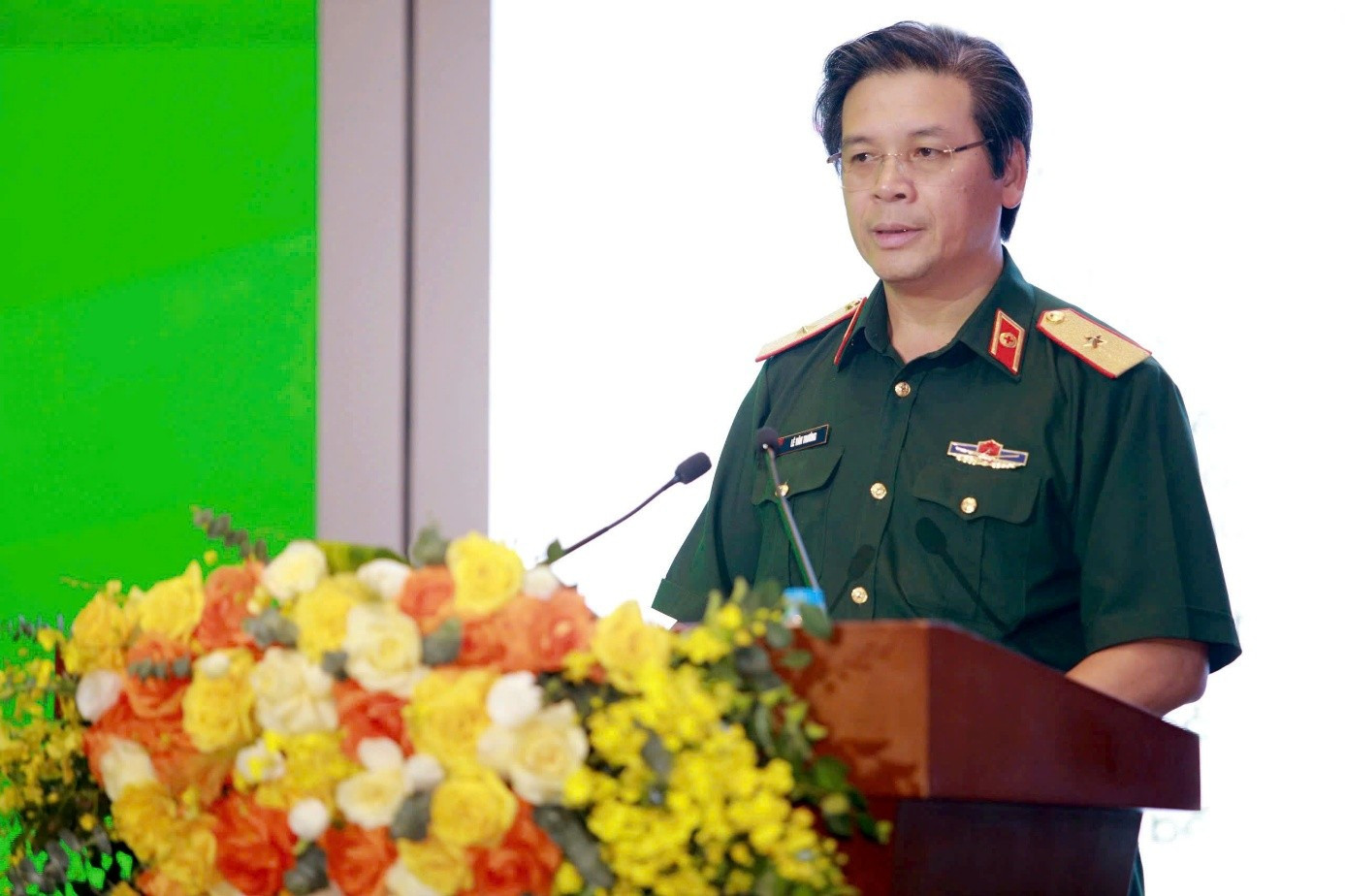 PGS.TS Lê Văn Trường phát biểu tại Đại hội