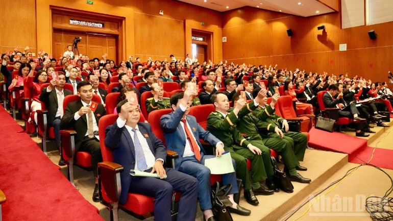 Quang cảnh đại hội.