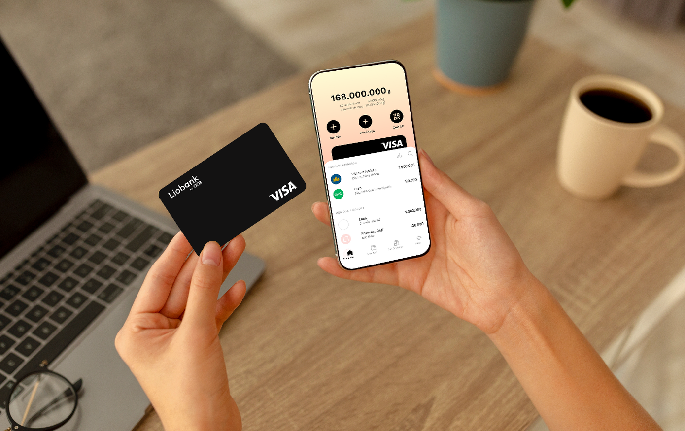 Liobank chinh phục khách hàng bằng trải nghiệm số hiện đại và tiện lợi.