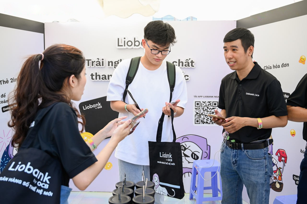 Liobank chọn cách tiếp cận sáng tạo khi đồng hành cùng các sự kiện văn hóa của giới trẻ.