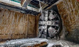 Đường hầm đầu tiên dự án metro Nhổn - ga Hà Nội đã khoan 'về đích'