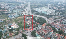 Nút giao ‘dị dạng’ đang chờ duyệt giá đất đền bù cho 100 hộ dân