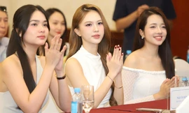 Dàn đại sứ, người đẹp Hoa hậu Việt Nam đọ sắc tại họp báo khởi động Giải Tiền Phong Half Marathon 