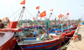 Nhiều tỉnh, thành cấm biển để ứng phó bão số 9