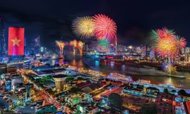 Những hình ảnh tuyệt đẹp về 'TPHCM - sắc màu mới'