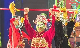 Nghệ sĩ hát bội tại TPHCM so tài phái đoàn New Zealand