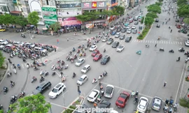 Cận cảnh các nút giao được xác định là 'cửa' kiểm soát xe máy xăng tại Hà Nội