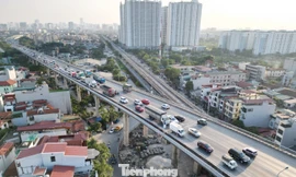 Hiện trạng hai đầu cầu Thăng Long chuẩn bị được 'đại tu'