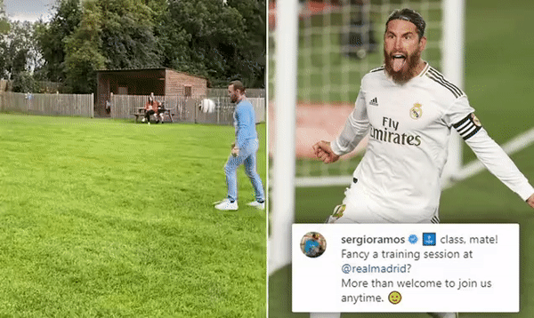 Conor McGregor thể hiện kỹ năng đá bóng gây sốc.