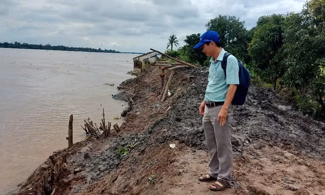 Thiên tai gây thiệt hại hơn 100 tỷ đồng ở Vĩnh Long