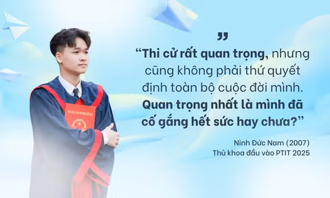 Thủ khoa PTIT chia sẻ điều quan trọng nhất trước kỳ thi THPT: ‘Đừng để áp lực làm rối những gì mình đã học’ 