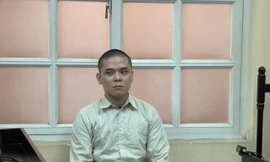 Bị cáo Tưởng Chí Huy tại phiên tòa.