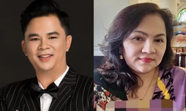 Ca sĩ Quốc Kháng và bà Mỹ Châu