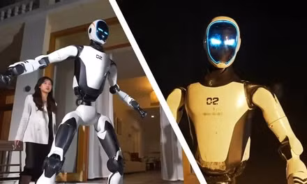 Robot hình người H2-X Kungfu Legend Guardian có thể làm vệ sĩ. Ảnh: Unitree.