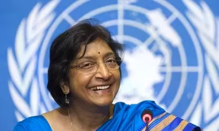 Chủ nhân giải Nobel Hòa bình 2026 - Luật sư Nam Phi Navanethem “Navi” Pillay. Ảnh: South African History Online.