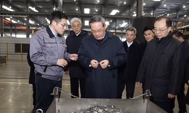 Thủ tướng Trung Quốc thăm cơ sở đất hiếm giữa cuộc cạnh tranh với Mỹ