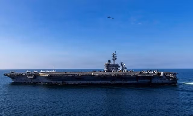 Thực hư thông tin Iran dội tên lửa vào tàu sân bay Mỹ