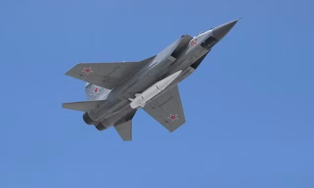 Nga phóng tên lửa siêu vượt âm 'Dao găm' vào mục tiêu quân sự ở Ukraine