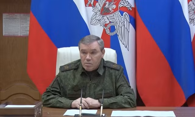 Tổng tham mưu trưởng quân đội Nga nói về diễn biến mới nhất trên chiến trường Ukraine