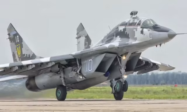 Ukraine: Tiêm kích MiG-29 rơi, phi công thiệt mạng