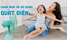 Chọn mua và sử dụng quạt điện sao cho tiết kiệm điện?