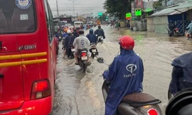 Cảnh báo mưa lớn và ngập úng tại Đồng Nai: Nguy cơ sạt lở bờ sông