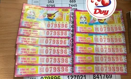 Một thợ bạc tại TPHCM trúng 11 tờ vé số giải độc đắc