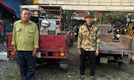 Danh tính 2 tài xế 'cõng' bó sắt 10m gây náo loạn quốc lộ