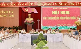 100% nhân sự chủ chốt của tổ chức bộ máy các cấp tỉnh Đồng Nai đã được củng cố, kiện toàn