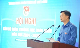 Cán bộ Đoàn trường học toàn quốc bàn giải pháp nâng cao chất lượng tổ chức Đoàn
