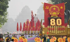 Hà Nội rực rỡ trong màn diễu binh, diễu hành mừng Quốc khánh 2/9