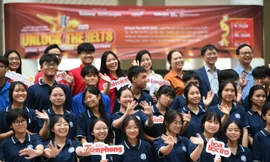 Hơn 1.200 học sinh THPT Cao Bá Quát (Gia Lâm, Hà Nội) ‘cháy hết mình’ trong vòng Sơ loại Unlock The IELTS 2025