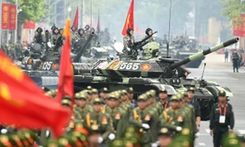 Hùng tráng màn tổng duyệt diễu binh, diễu hành trên Quảng trường Ba Đình