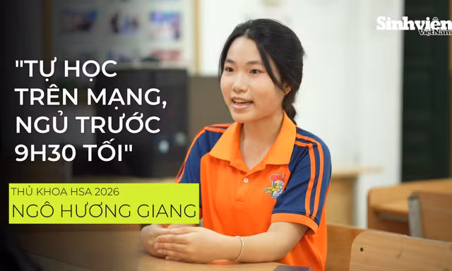 Nữ sinh Trường THPT Đan Phượng đạt 128 điểm HSA: Bí quyết từ sự kỷ luật và năng lực tự học