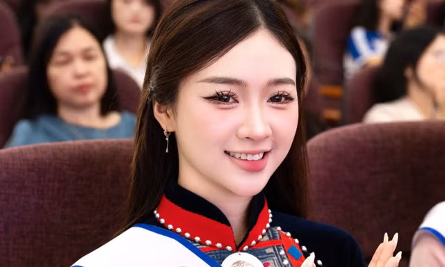 Nữ sinh Báo chí có vẻ đẹp nổi bật, 'nghiêm túc' muốn chinh phục cuộc thi 'Hoa hậu Việt Nam 2026'