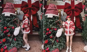 Không khí Noel phủ kín các quán cà phê thu hút giới trẻ check-in 